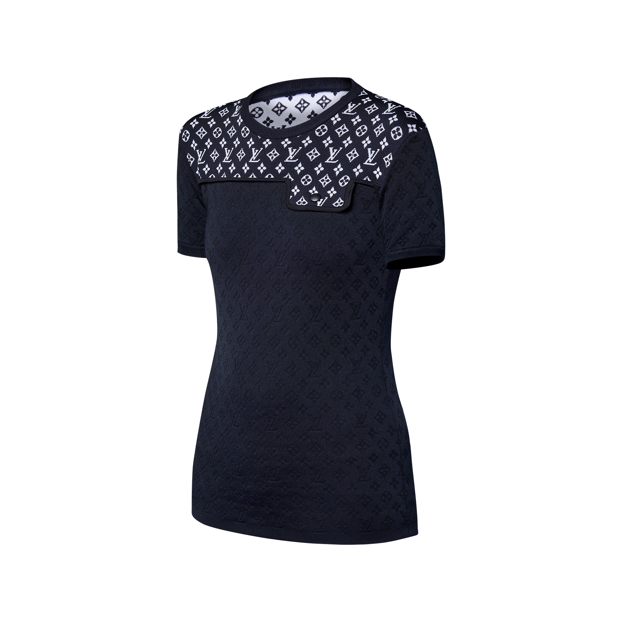 AMERI NEWS PAPER JACQUARED KNIT TOP✨ Wave Jacquard Knit